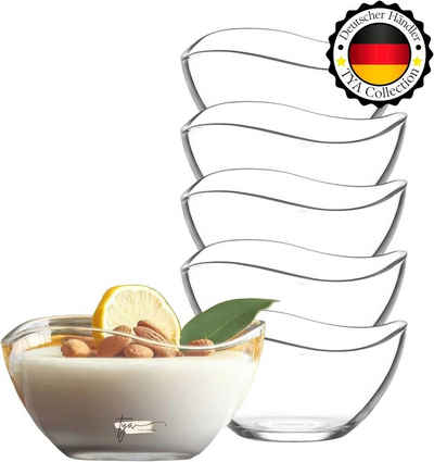 TYA Gruppe Müslischale TYA I LAV Vorspeise 310ml Schalen Dessertschale Glasschalen Gläser, Glas, (6-tlg)