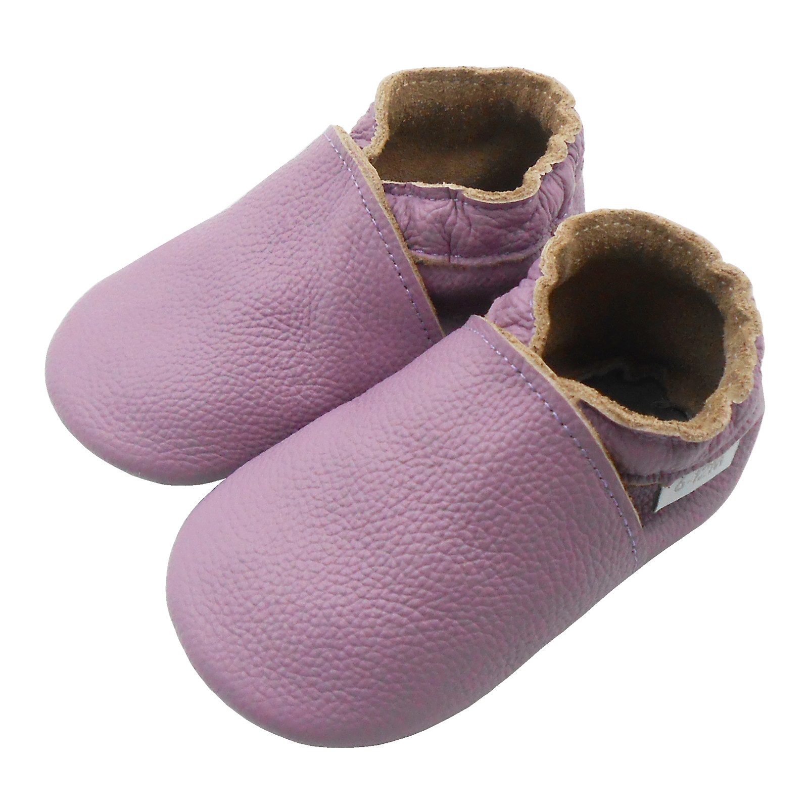 Basrakids Basrakids Baby Lauflernschuhe Leder weich rutschfest Krabbelschuhe Hausschuh Rutschfest