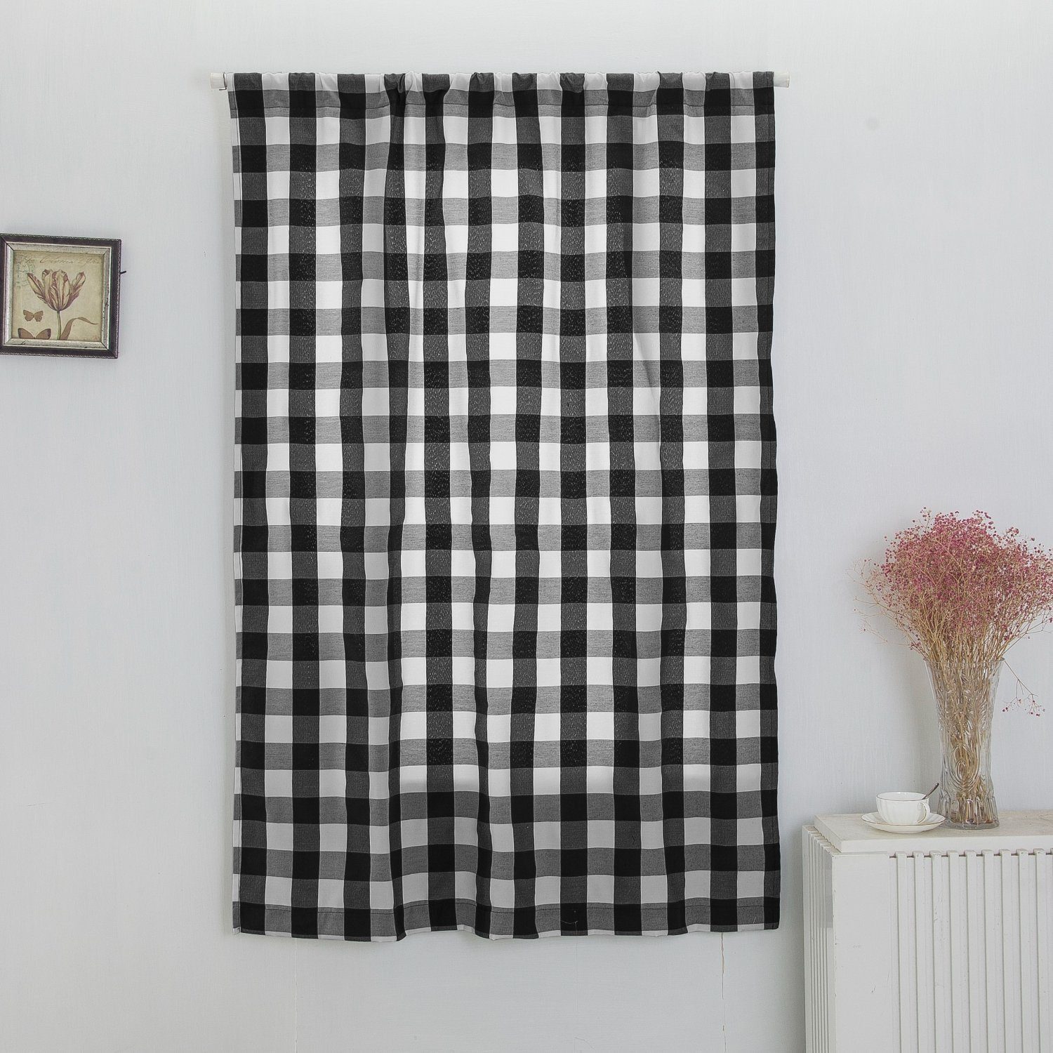BYSURE Scheibengardine, Stangendurchzug (1 St), blickdicht, günstig online kaufen