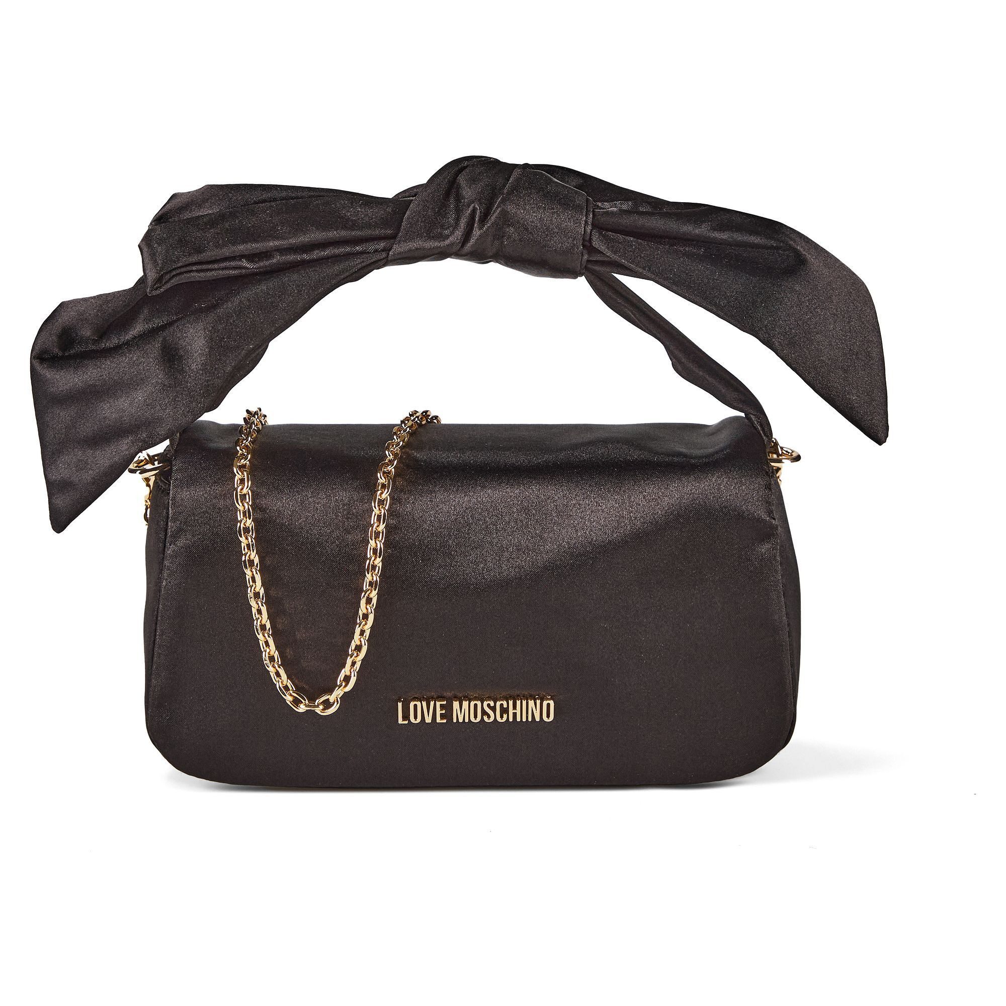 LOVE MOSCHINO Henkeltasche Holiday Bow, Polyester