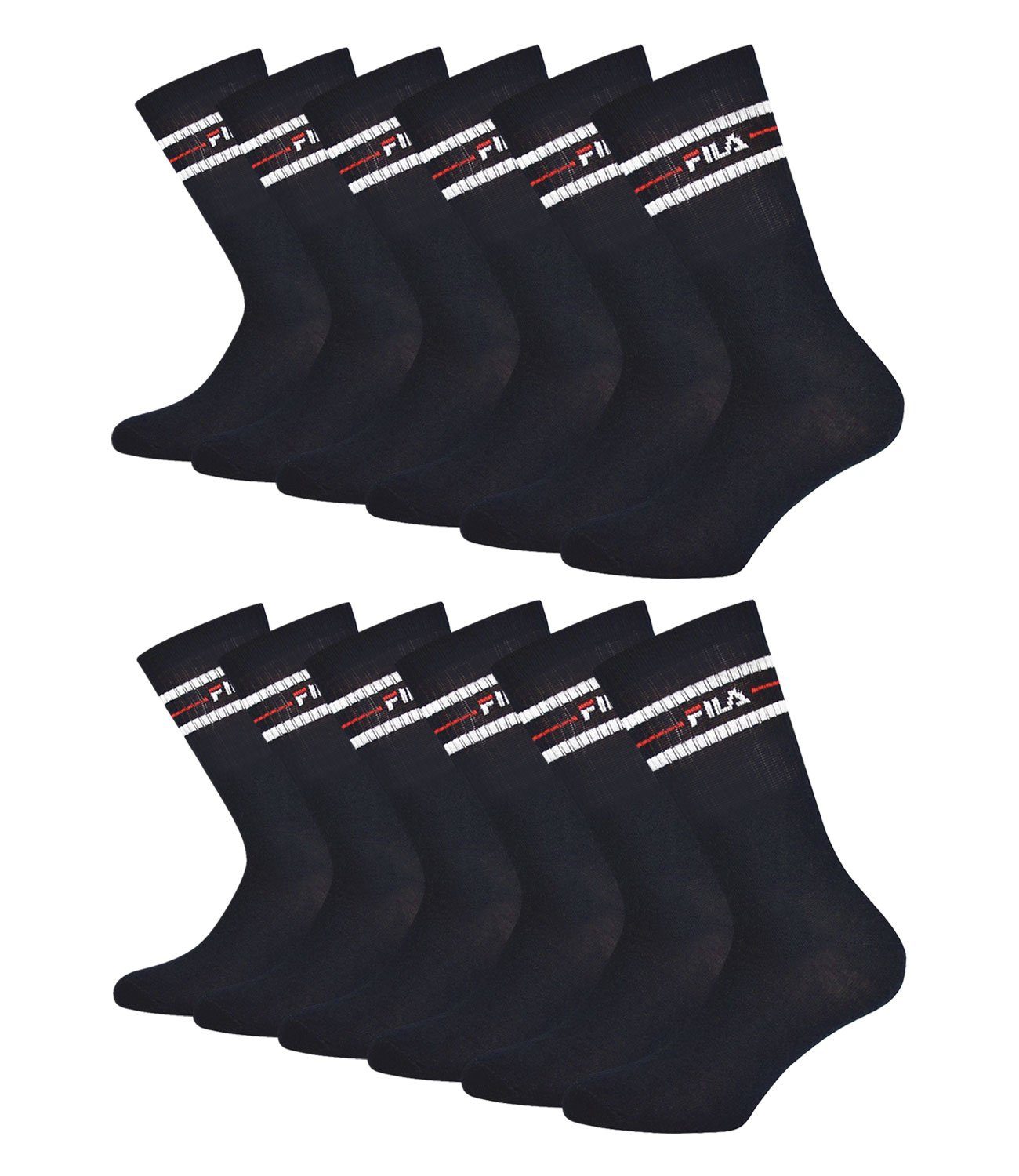 Fila Tennissocken Vintage Sportsocken (6-Paar) mit günstig online kaufen