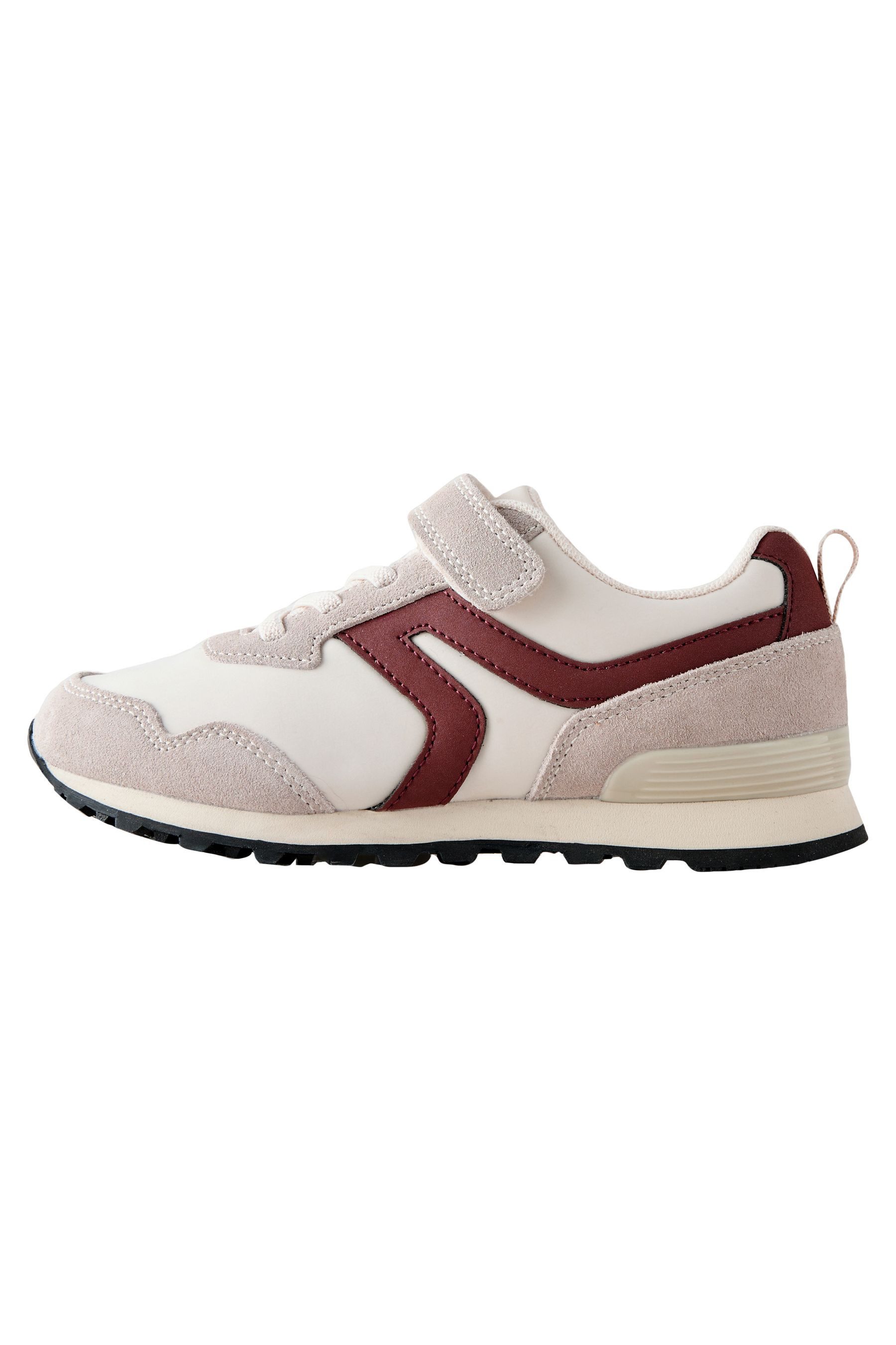 White/Burgundy