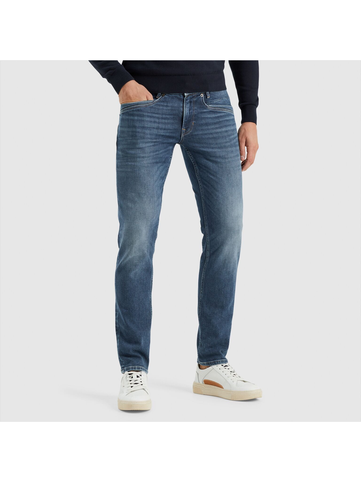 PME LEGEND Gerade Jeans SKYRAK HORIZON MID BLUE - Gerade Denim