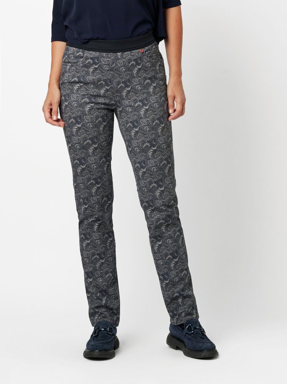 Relaxed by TONI Stretch-Hose My Darling mit Paisley-Muster günstig online kaufen