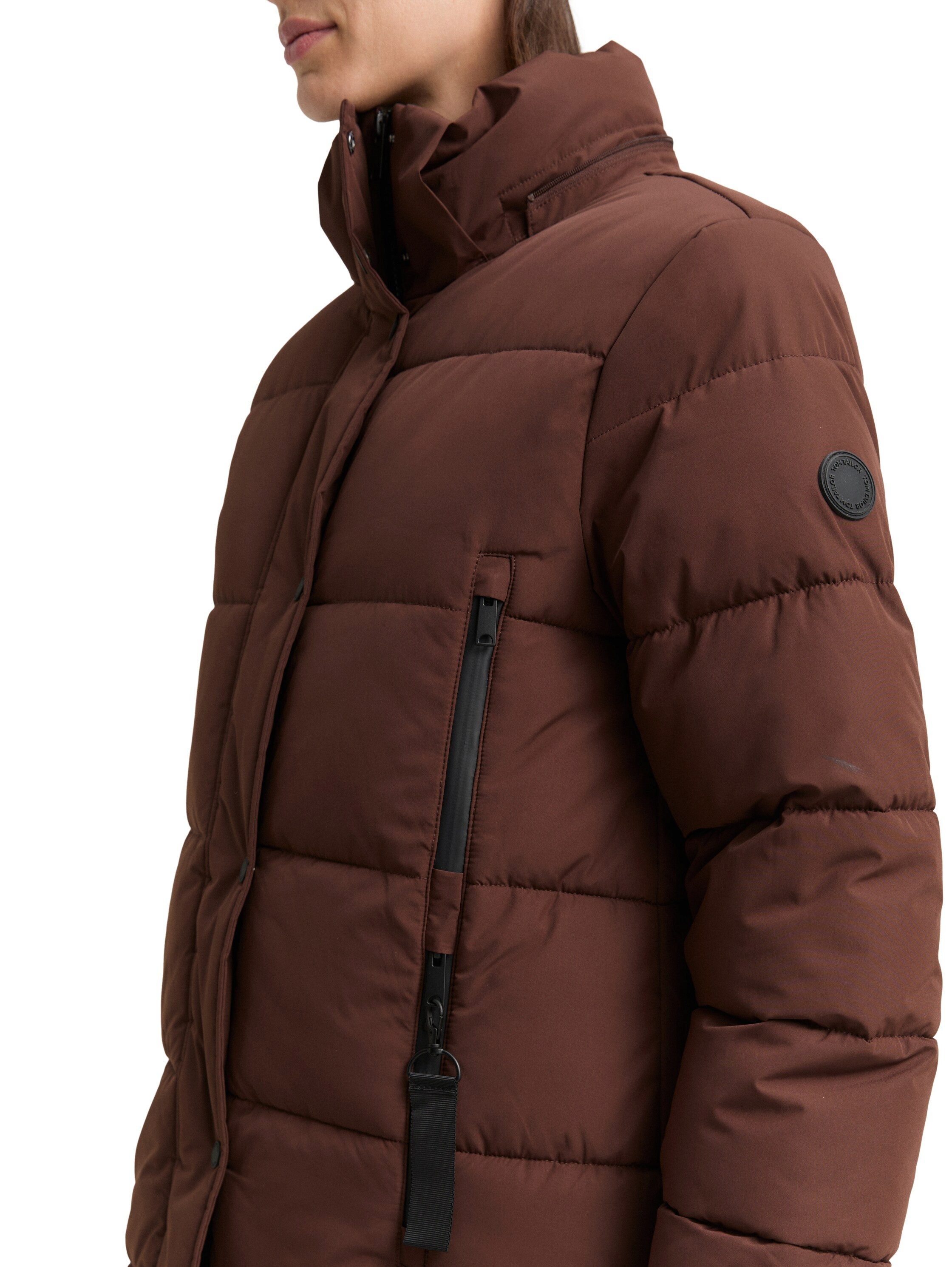 TOM TAILOR Steppmantel Regular mit Kapuze