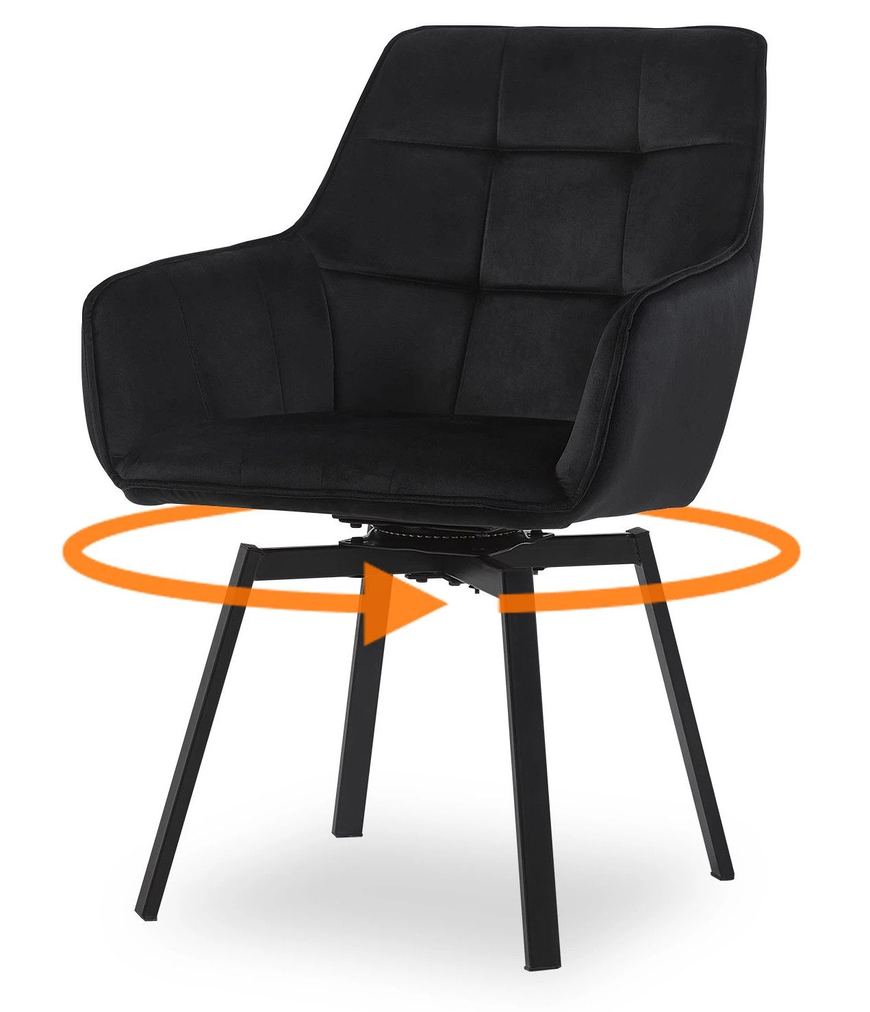 Ofcasa Esszimmerstuhl Drehstuhl (2er Set, 1 günstig online kaufen