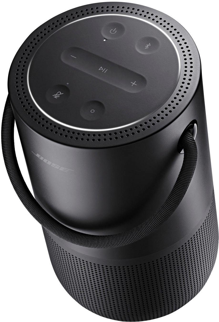 Bose Portable Home Speaker Bluetooth-Lautsprecher (Bluetooth, WLAN (WiFi), AirPlay 2, wasserabweisend, kraftvoller 360°-Klang, Multiroom)