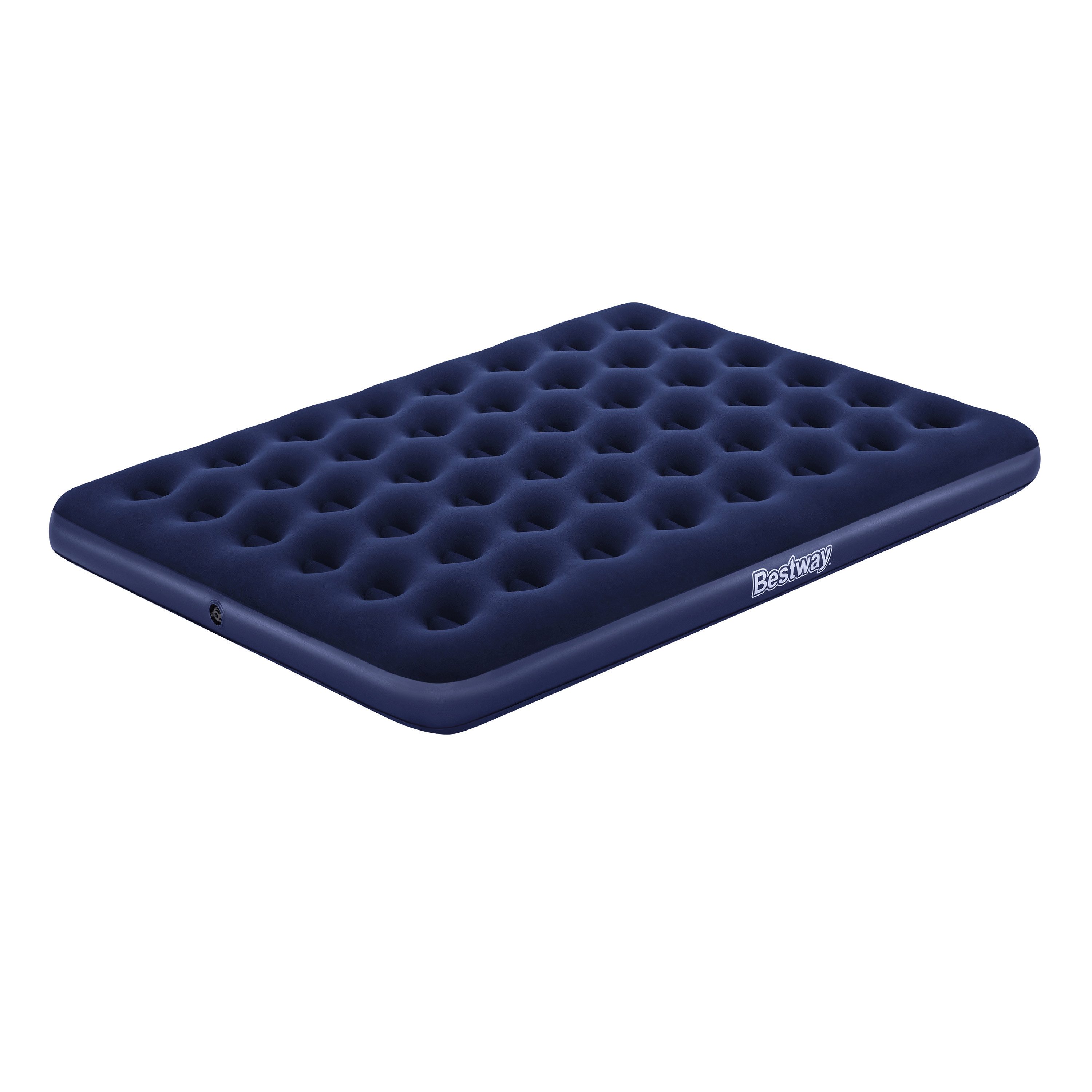Bestway Luftbett 203 x 152 x 22 cm, (Packung, 1-tlg., Für 2 Personen), Ideal für den Innen- und Außengebrauch