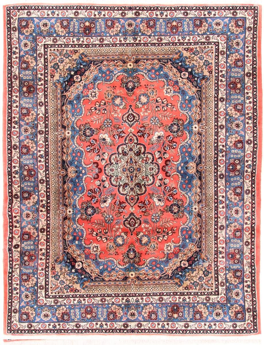 Orientteppich Abadeh 210x273 Handgeknüpfter Orientteppich / Perserteppich, Nain Trading, rechteckig, Höhe: 8 mm