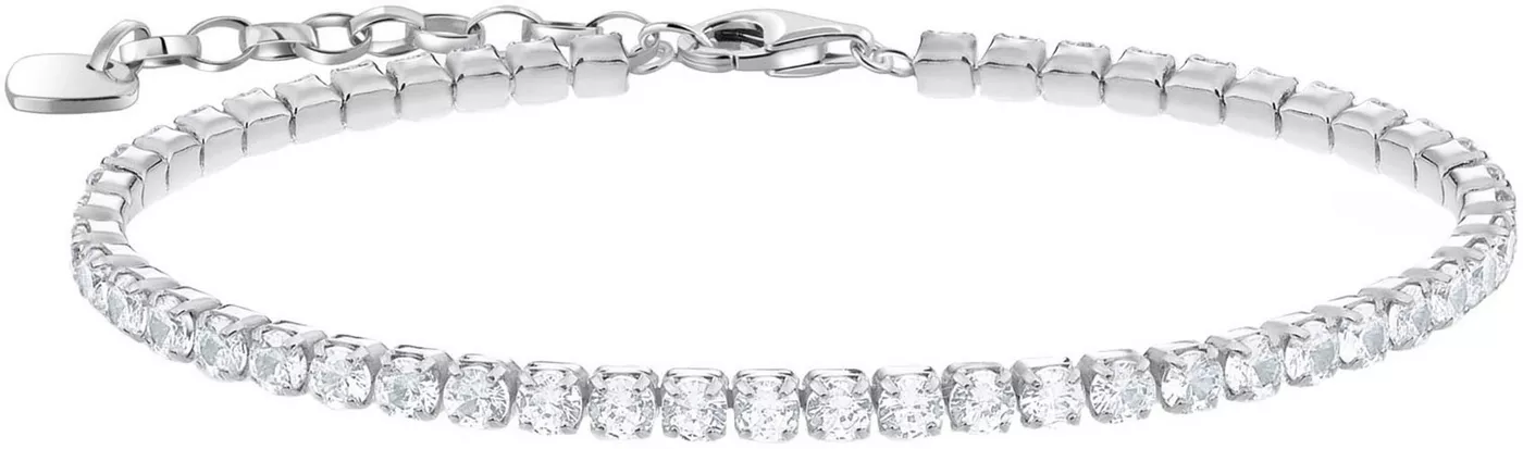 Thomas Sabo Armband Schmuck Silber 925 Tennisarmband, mit Zirkonia (synth)