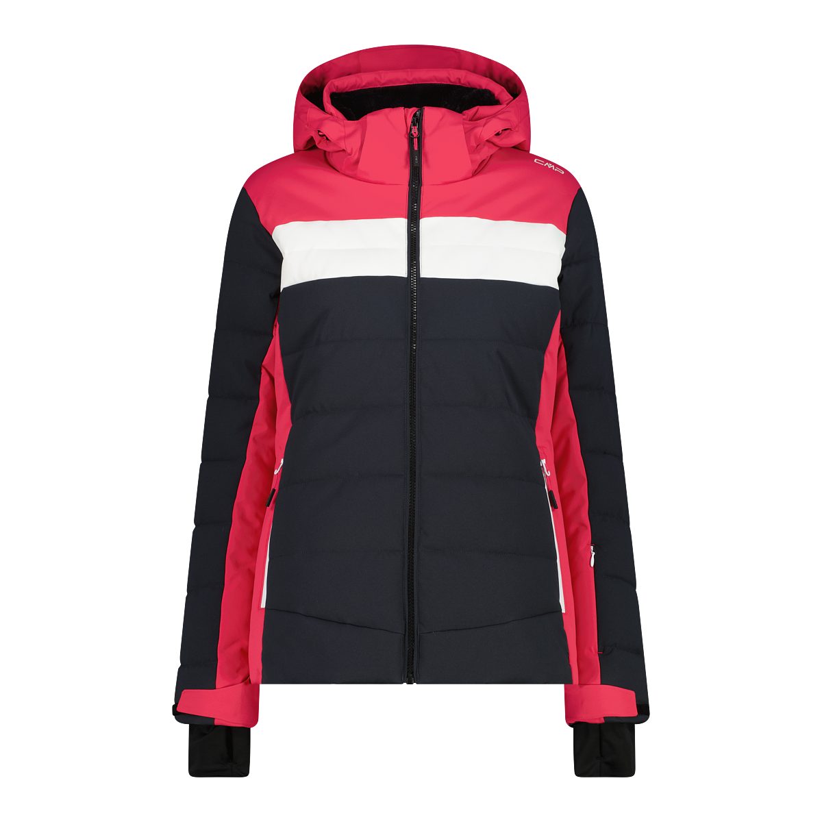 CMP Skijacke WOMAN JACKET ZIP HOOD ANTRACITE