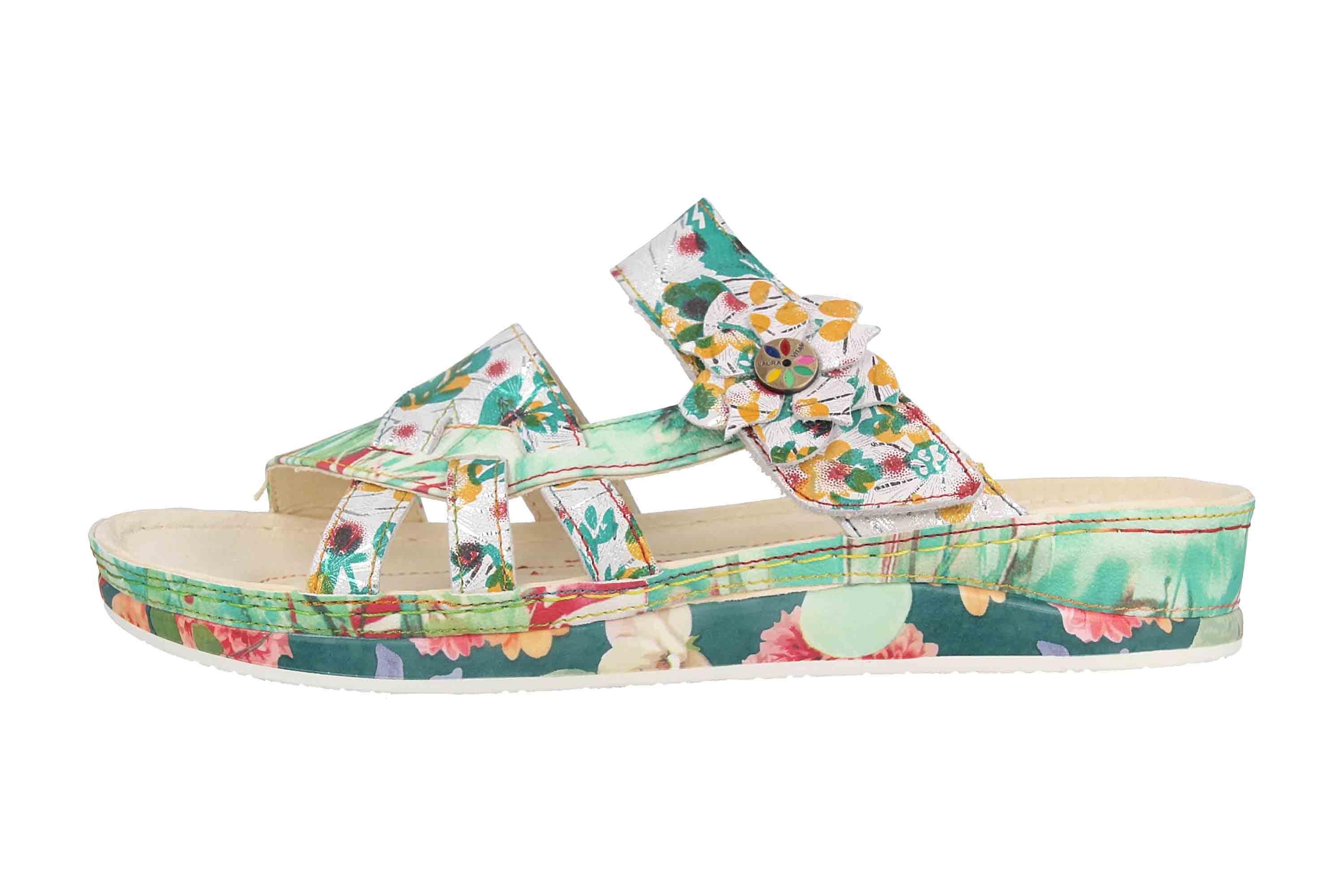 LAURA VITA BRUEL 05 Vert Pantolette