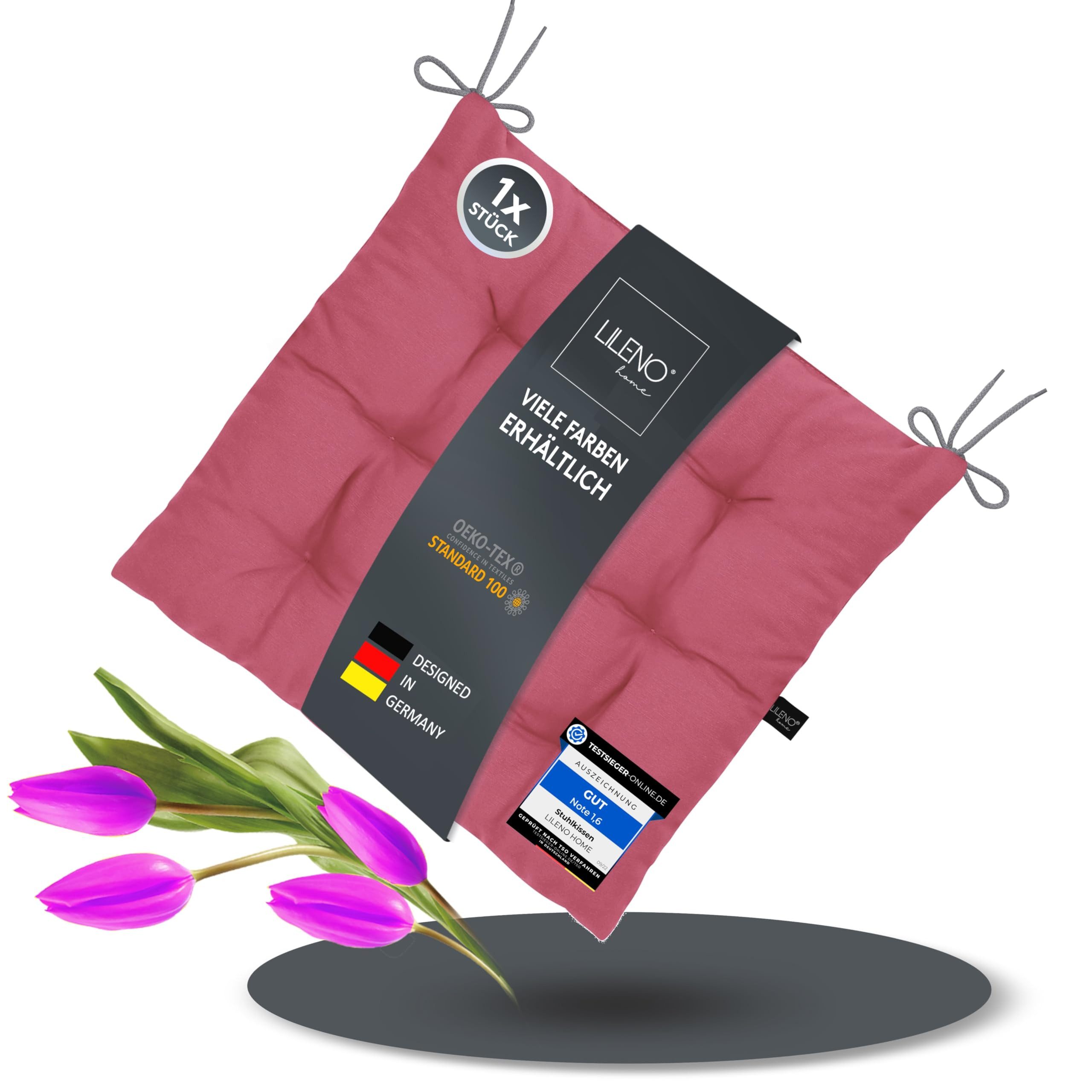 LILENO HOME Stuhlkissen Sitzkissen für Gartenstuhl, günstig online kaufen