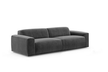 TRENDMANUFAKTUR Big-Sofa Braga, in moderner Optik, mit hochwertigem Kaltschaum