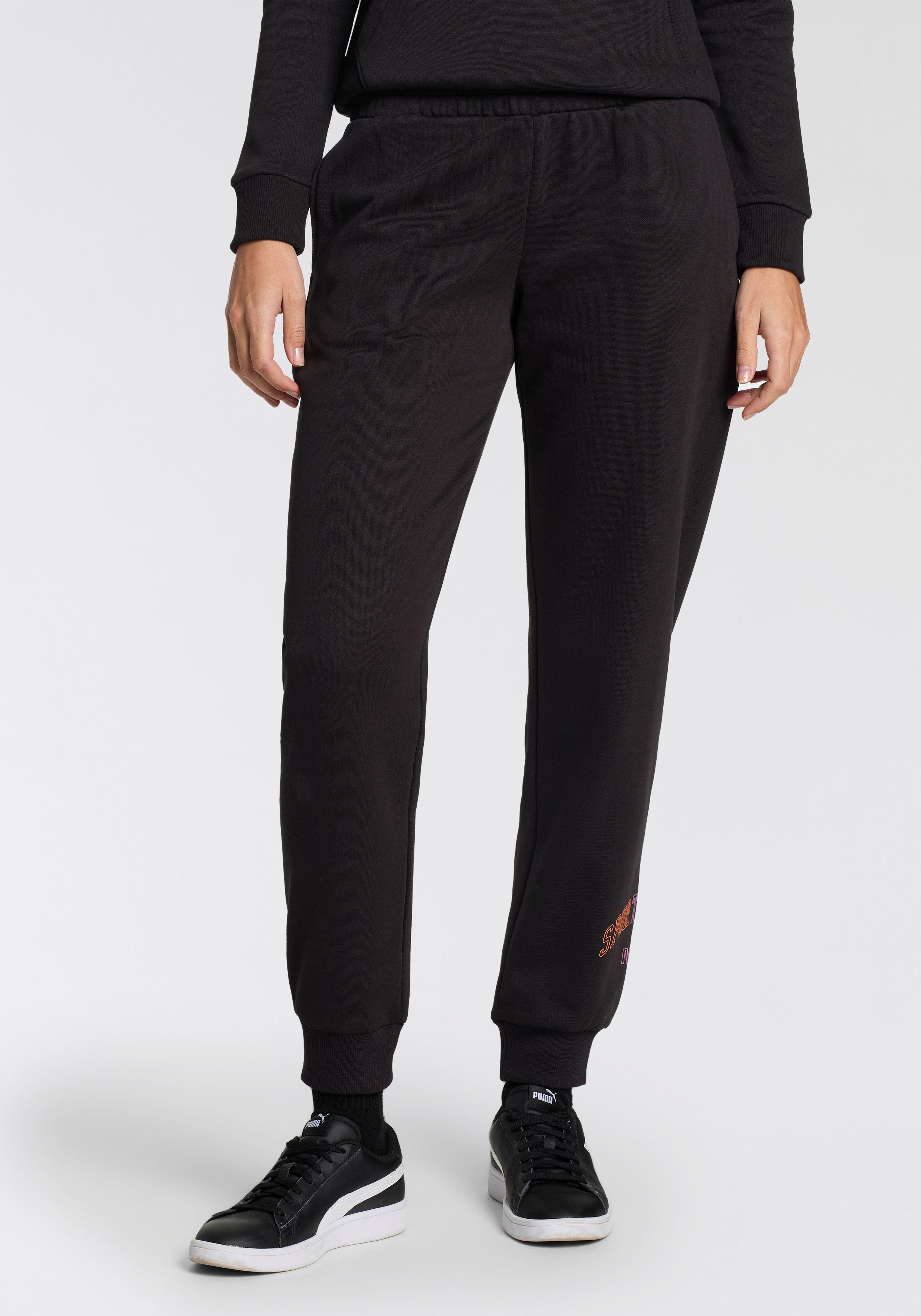 PUMA Jogginghose ESS+ LOGO LAB PANTS FL günstig online kaufen