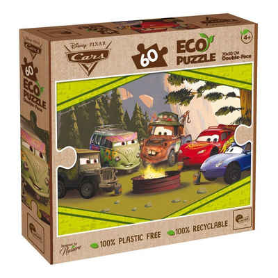 Puzzle DISNEY ECO-PUZZLE DF CARS 60, Puzzleteile