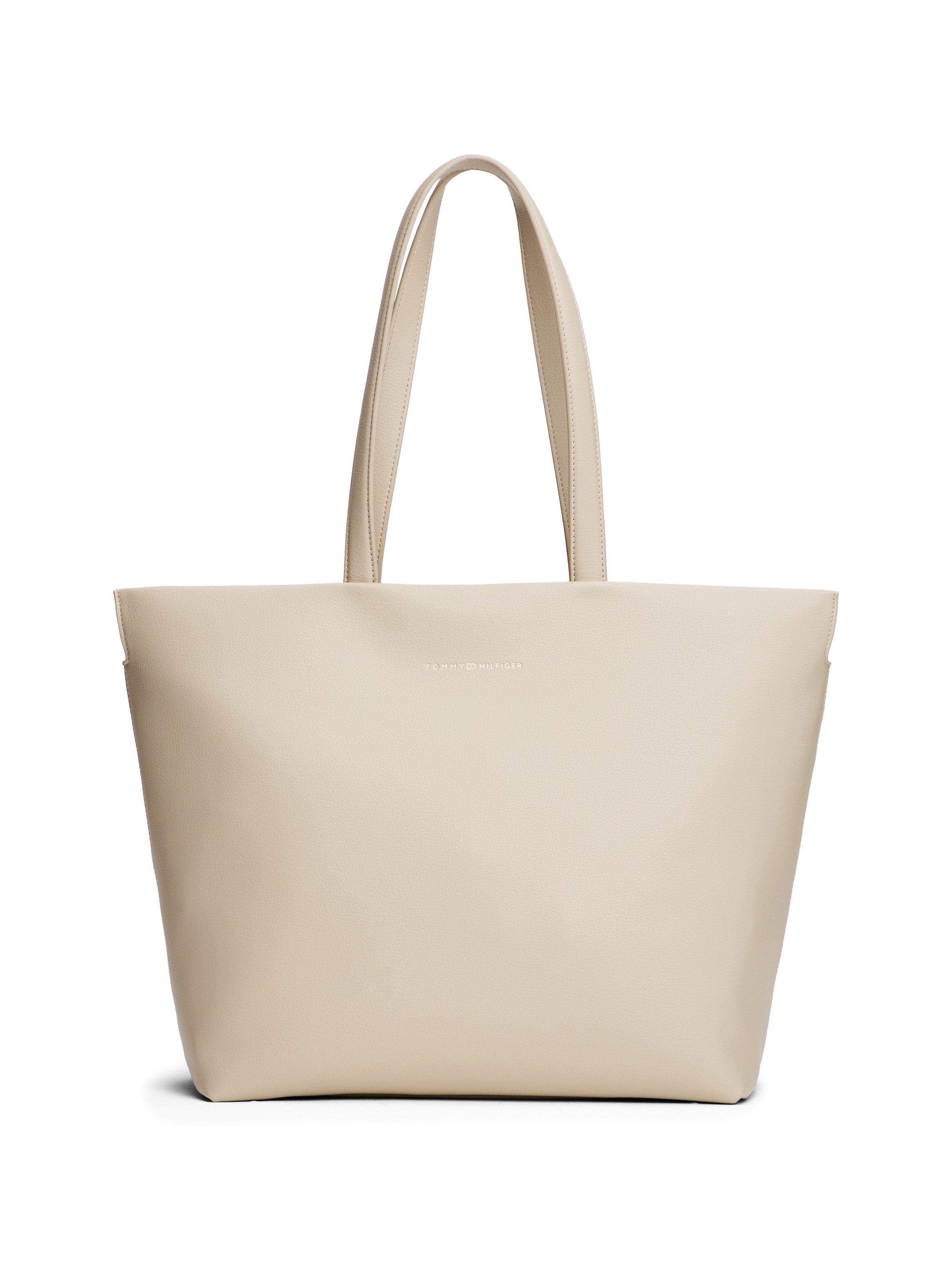 Tommy Hilfiger Tragetasche TH LOGOTAPE TOTE, Damen Shopper, Umhängetasche mit Logoschriftzug