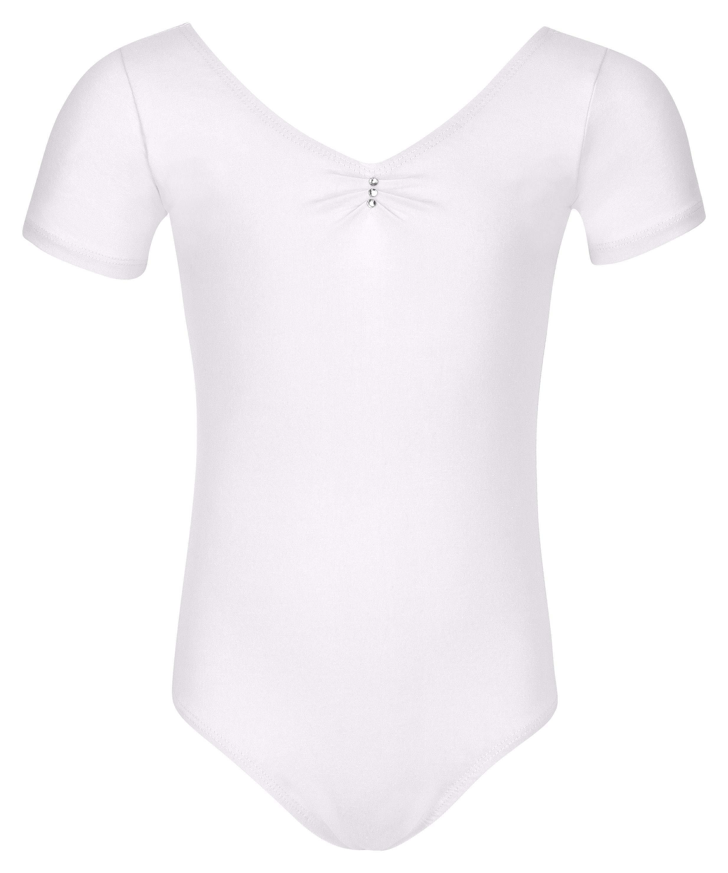 Trainingsanzug Ballett Trikot Lisa mit Glitzersteinen