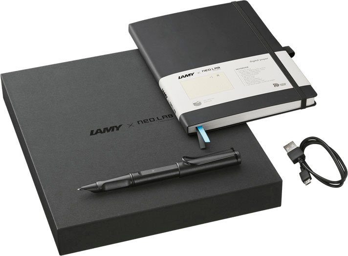 LAMY Eingabestift safari all black ncode Set Digital Writing (Set)