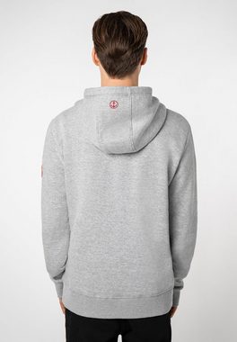 Eight2Nine Hoodie Sweathoodie mit Küstenprint