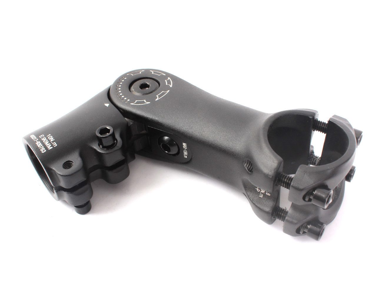 KHEbikes Lenkervorbau MTB Vorbau Ahead 1 1/8 Zoll verstellbar 0 bis 90 Grad 110 mm