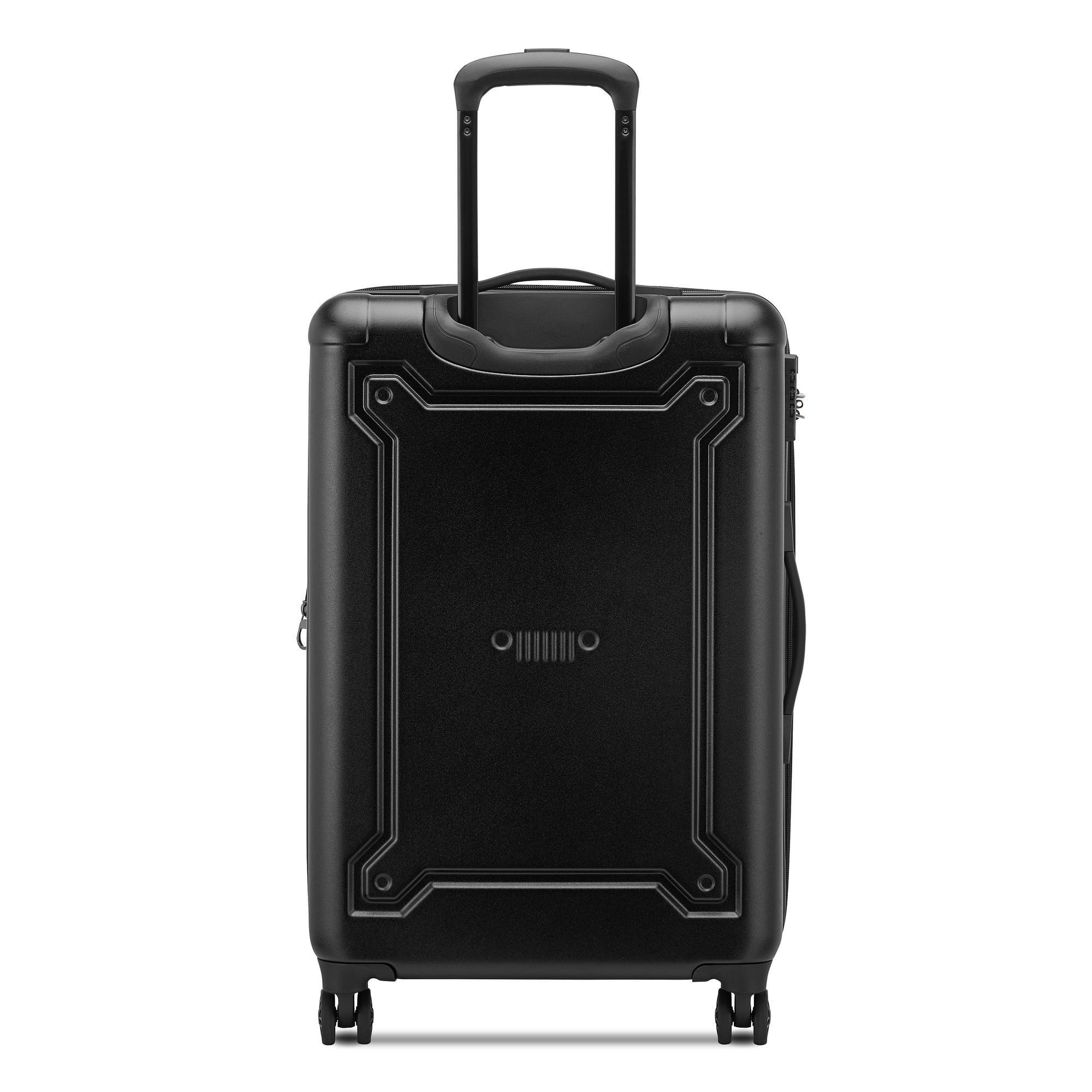 Jeep Hartschalen-Trolley JH004C, 4 Rollen, ABS