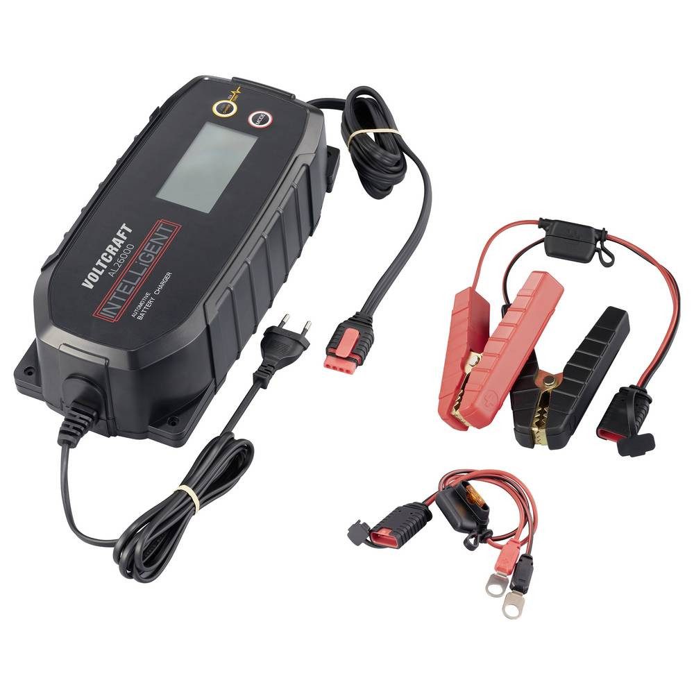 VOLTCRAFT AL26000 VC-16721005 Automatikladegerät 12 V, 24 V 26 A Autobatterie-Ladegerät