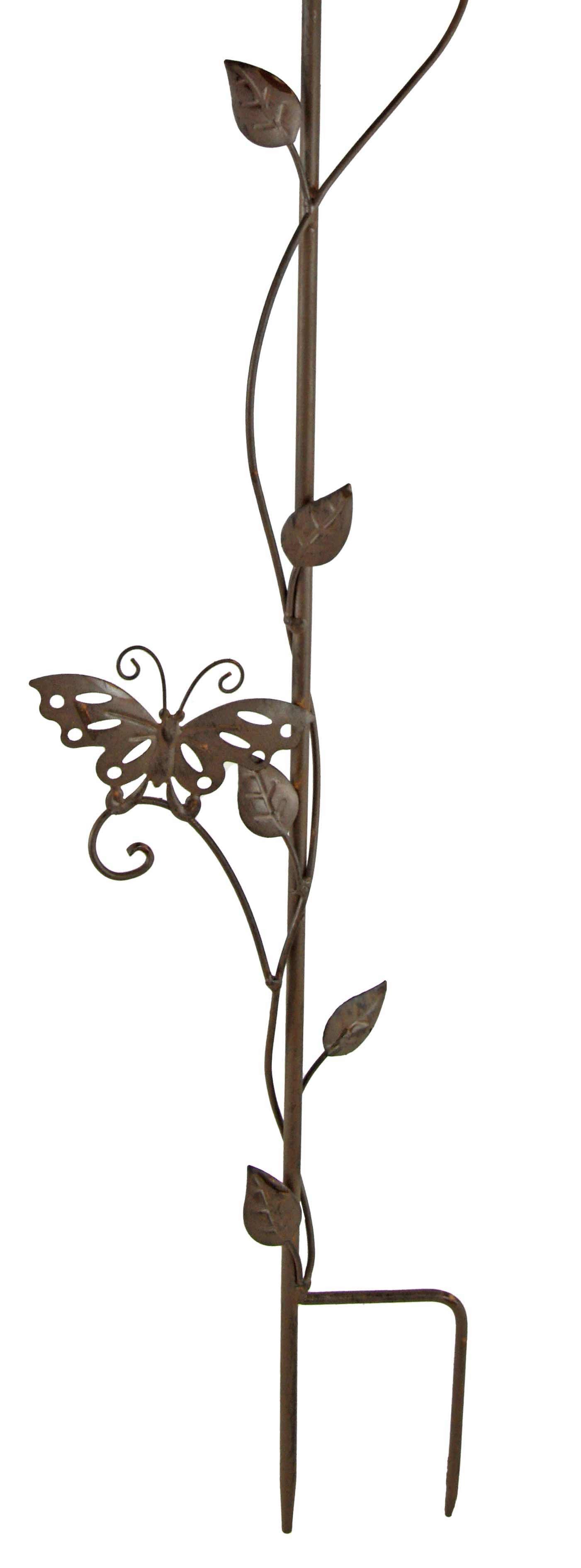Posiwio Dekorativer Regenmesser „Schmetterling“ – Stilvolles für Ihren Garten Regenmesser (Regenmesser, Schmetterling, Glas inklusive) – Bild 3 von 4