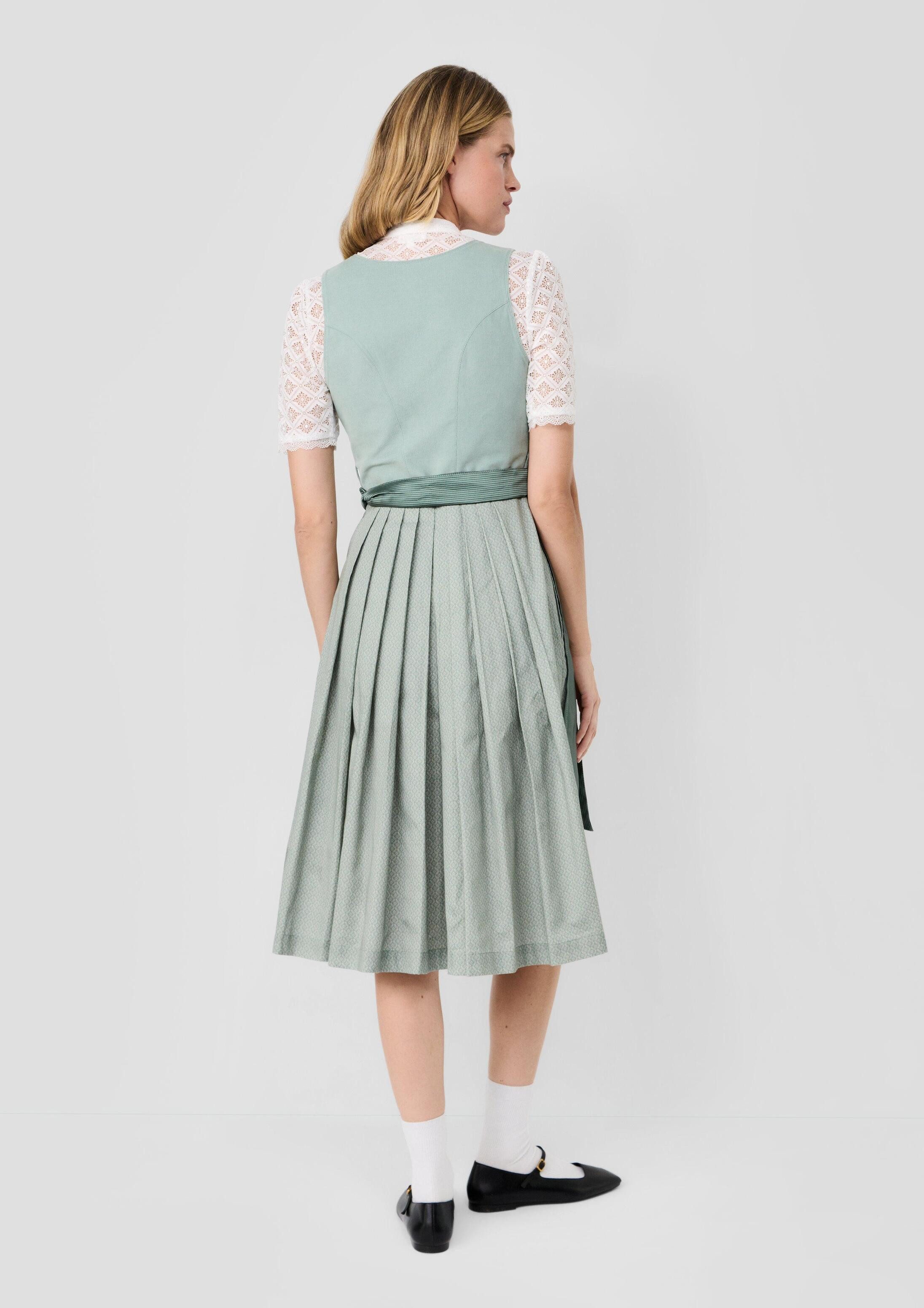 s.Oliver Kurzarmbluse Bluse Dirndlbluse