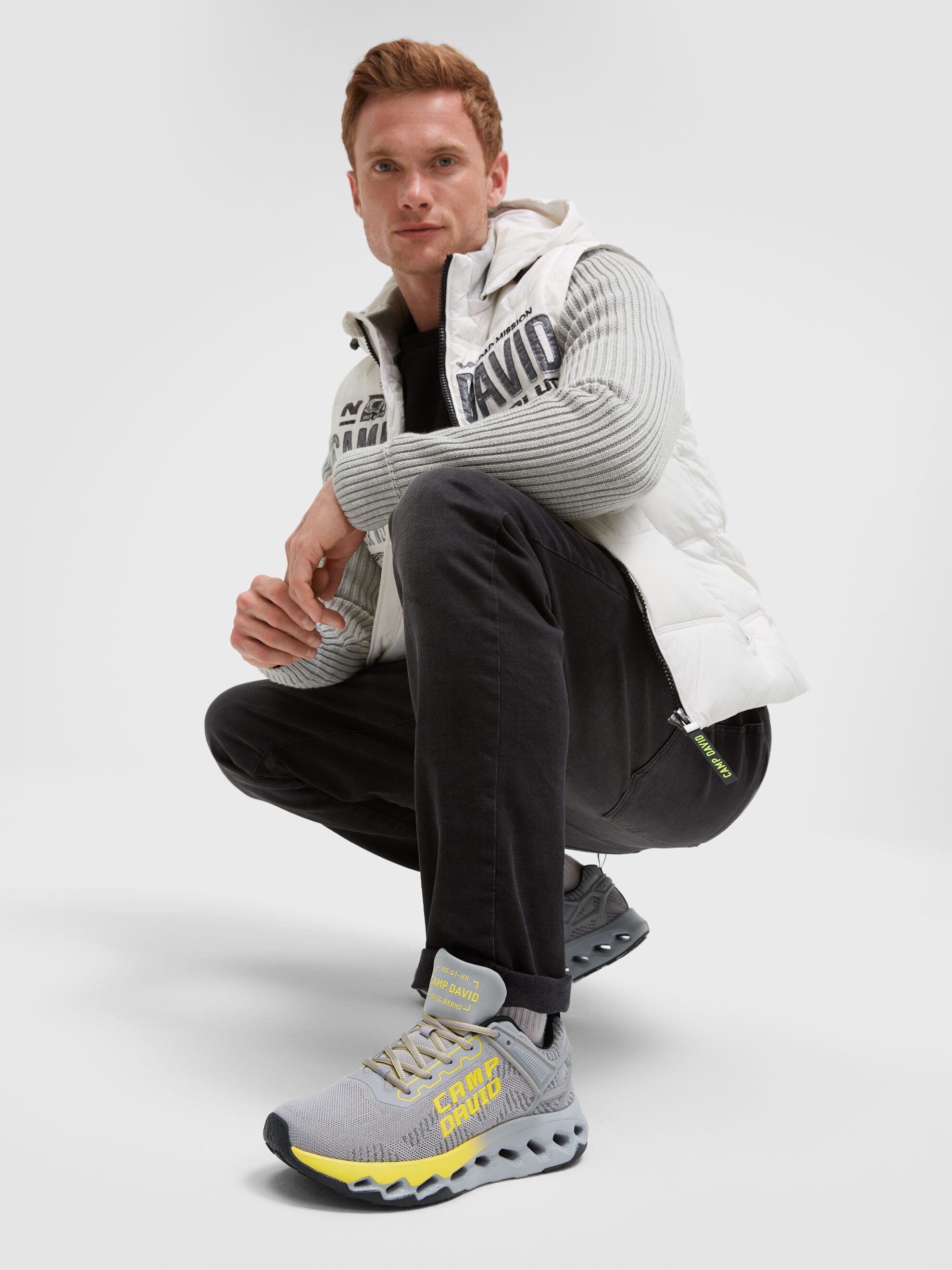 CAMP DAVID Sneaker mit Wechselfußbett