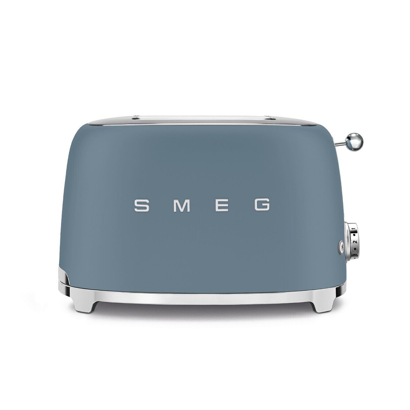 Smeg Toaster TSF01 Toaster 2 Scheiben 50's Style Retro Design, 2 kurze Schlitze, für 2 Scheiben, 950 W