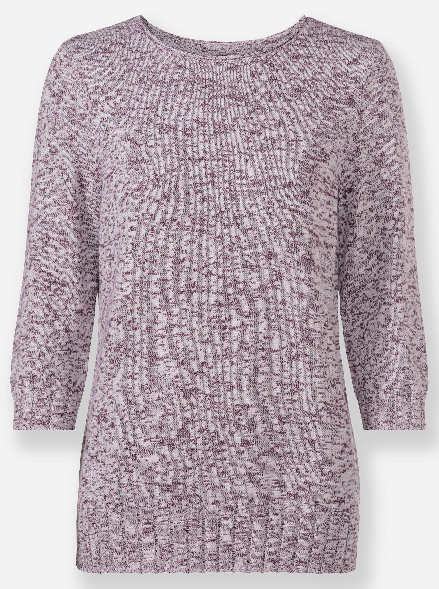 Strickpullover Rundhalspullover .