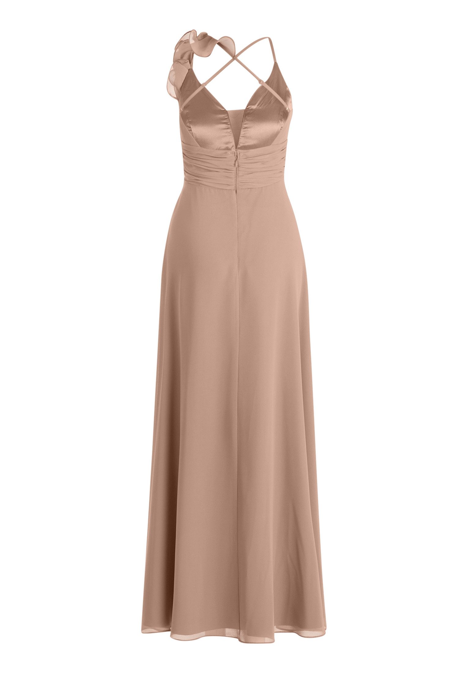 Vera Mont Chiffonkleid Damen mit Volant