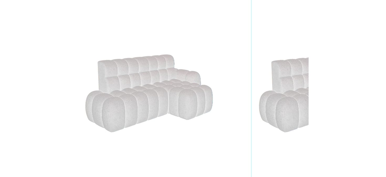 MF Design Polsterecke Ceedry, Sitztiefenverstellung