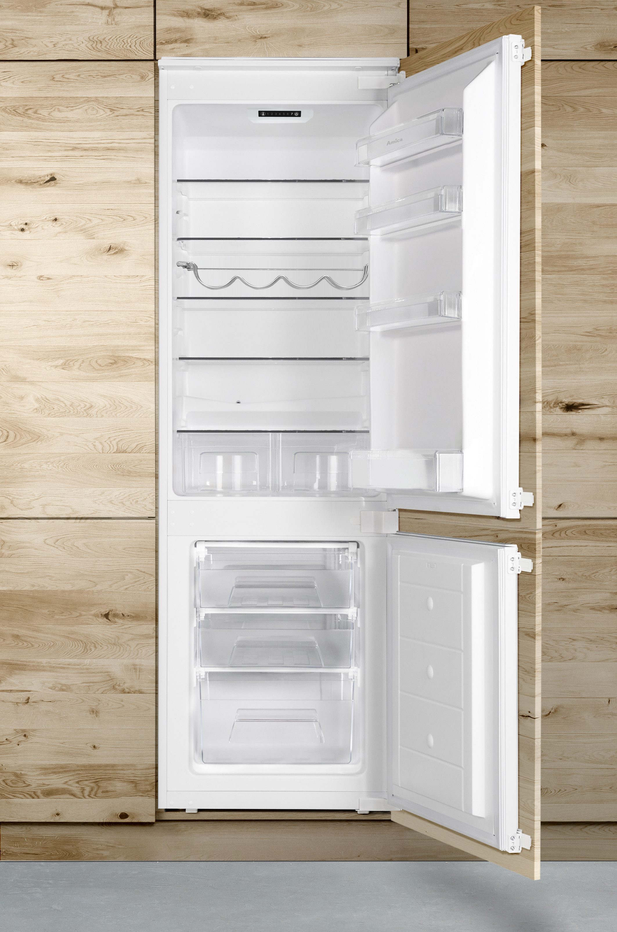 Amica Einbaukühlgefrierkombination EKGC 16177/1 / BK3165.8Ki(E), 176,9 cm hoch, 54 cm breit, Frische, die passt – perfekt für deine Küche
