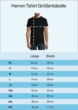 Youth Designz T-Shirt Italien Flagge Jets Herren Shirt mit trendigem Frontprint