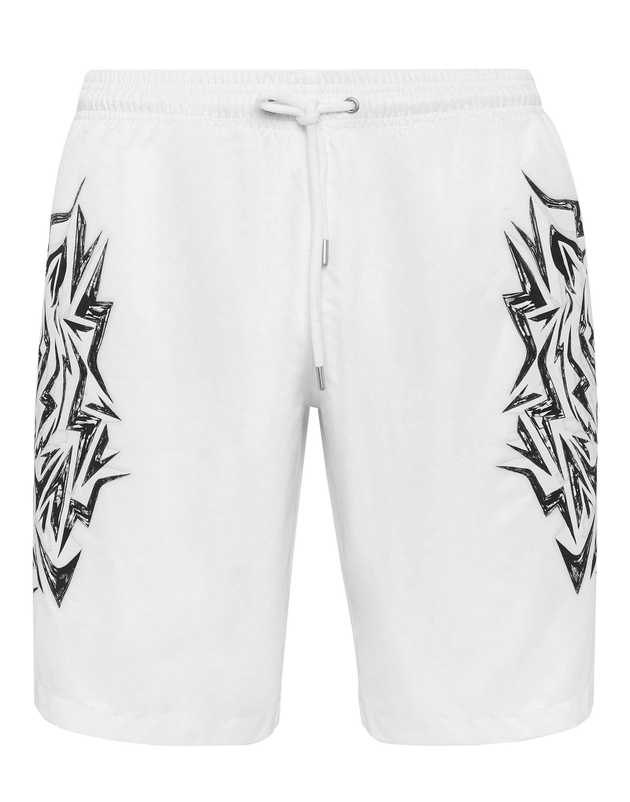 PLEIN SPORT Badehose Tiger