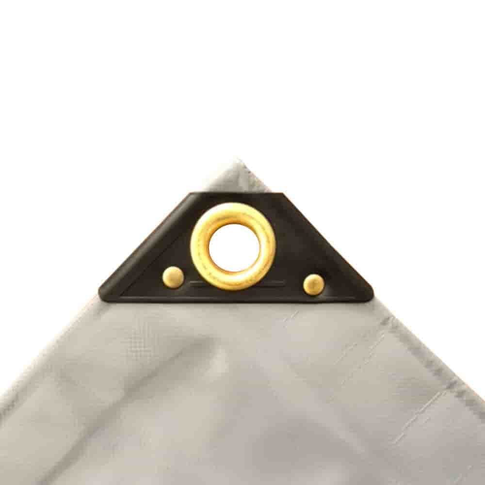 Boni-Shop Schutzplane grau 650 g/m² PVC 4 x 5m (20m) Plane