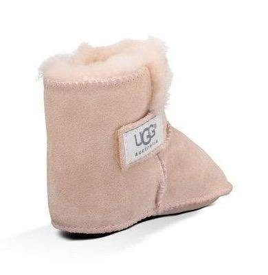 UGG praktischem rosa mit Klettverschluss Krabbelschuh Erin