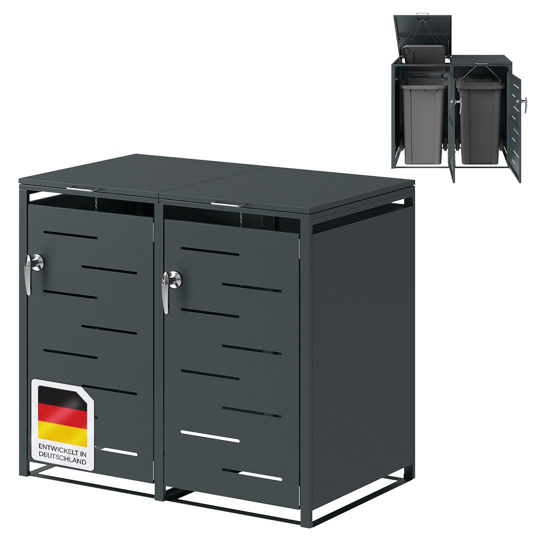 STEELSØN Mülltonnenbox Diorus (auch mit 1, günstig online kaufen