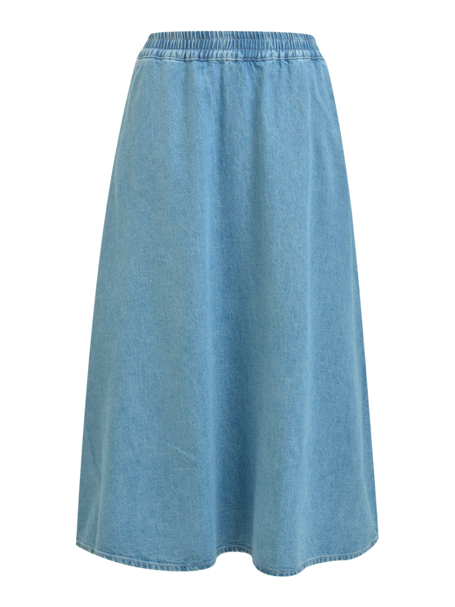Milano Italy A-Linien-Rock blau,Casual,Baumwolle,Unifarben,Regular Fit,Mittel