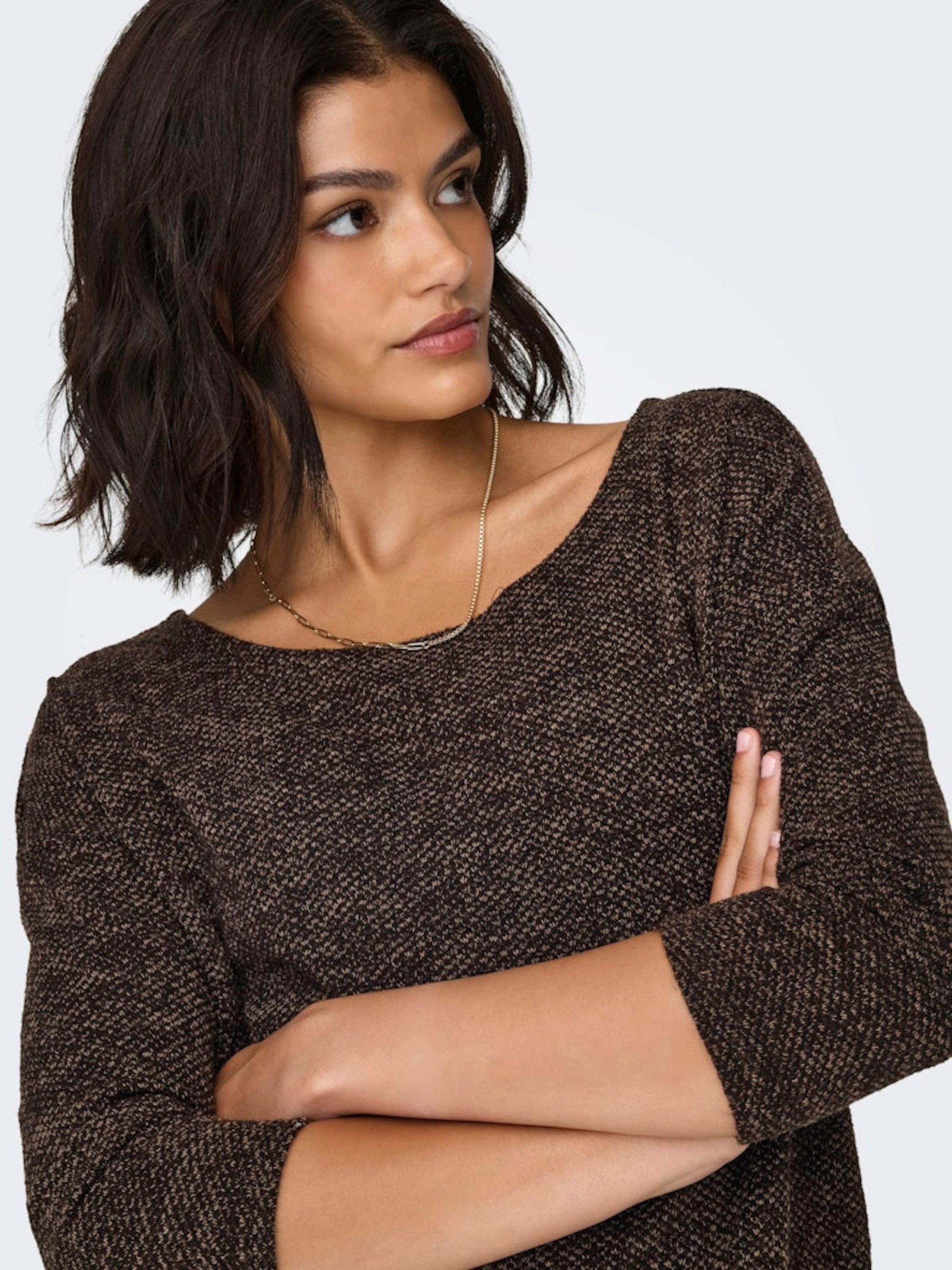 ONLY Strickpullover ONLALBA (1-tlg) Plain/ohne Details