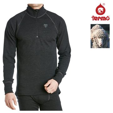 Termozeta Funktionsshirt TERMO - Wool Light 2.0 Turtle-neck - Merino Herren Zip Longshirt
