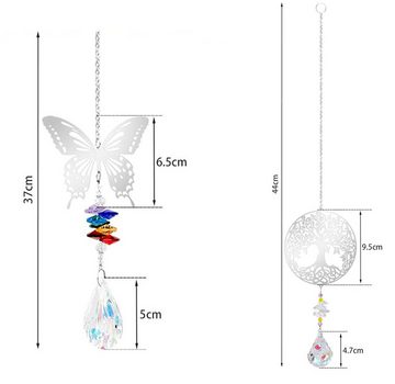 FIDDY Hängehöhle Fänger-Kristall-Windspiel, dekorativer Anhänger zum Aufhängen (1 St)