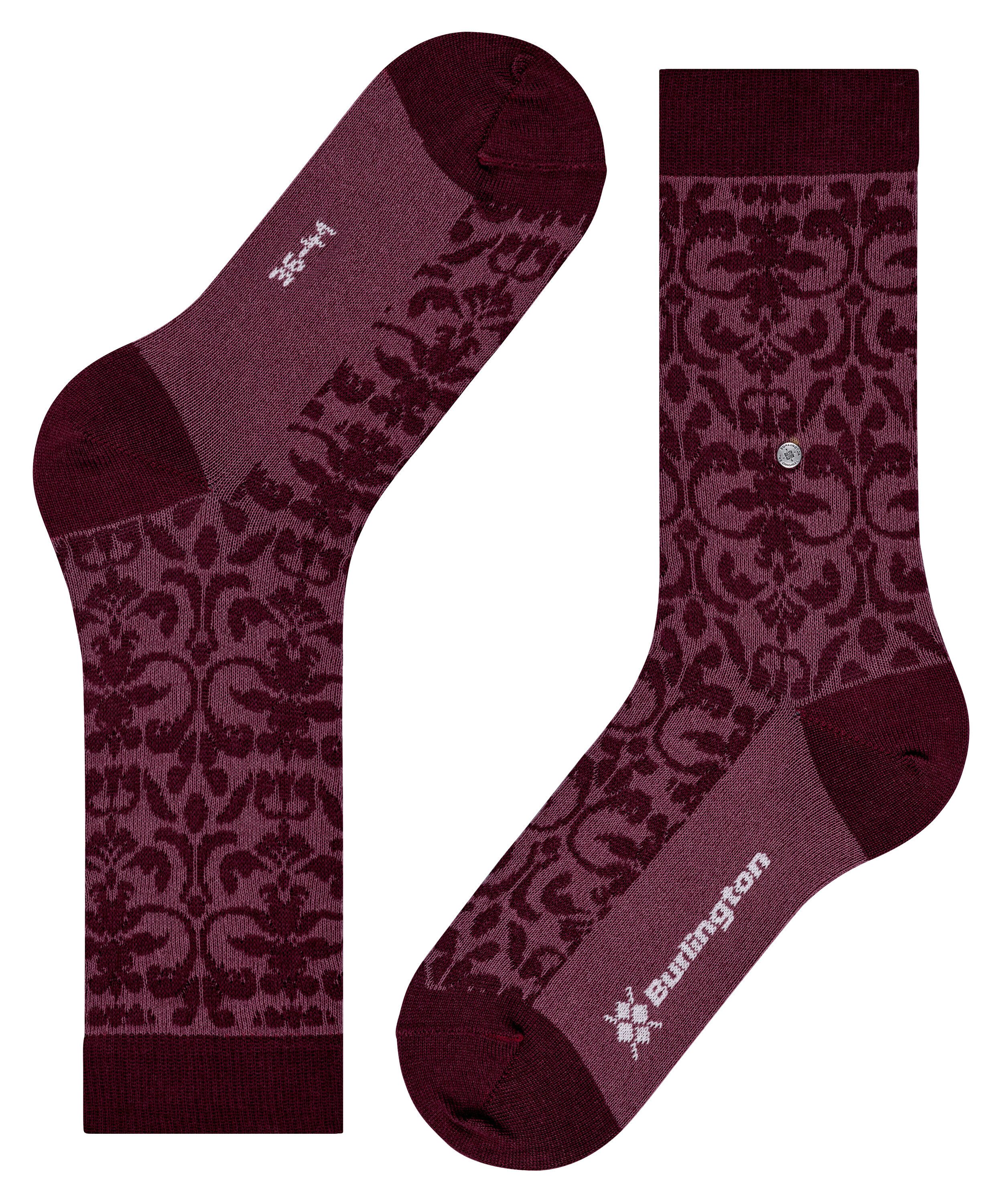 Burlington Socken Burlington Ornamental Damen (1-Paar) – Bild 5 von 5
