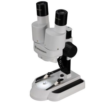 BRESSER junior Auflicht- und Durchlicht mit 20 und 50facher Vergrößerung Auf- und Durchlichtmikroskop