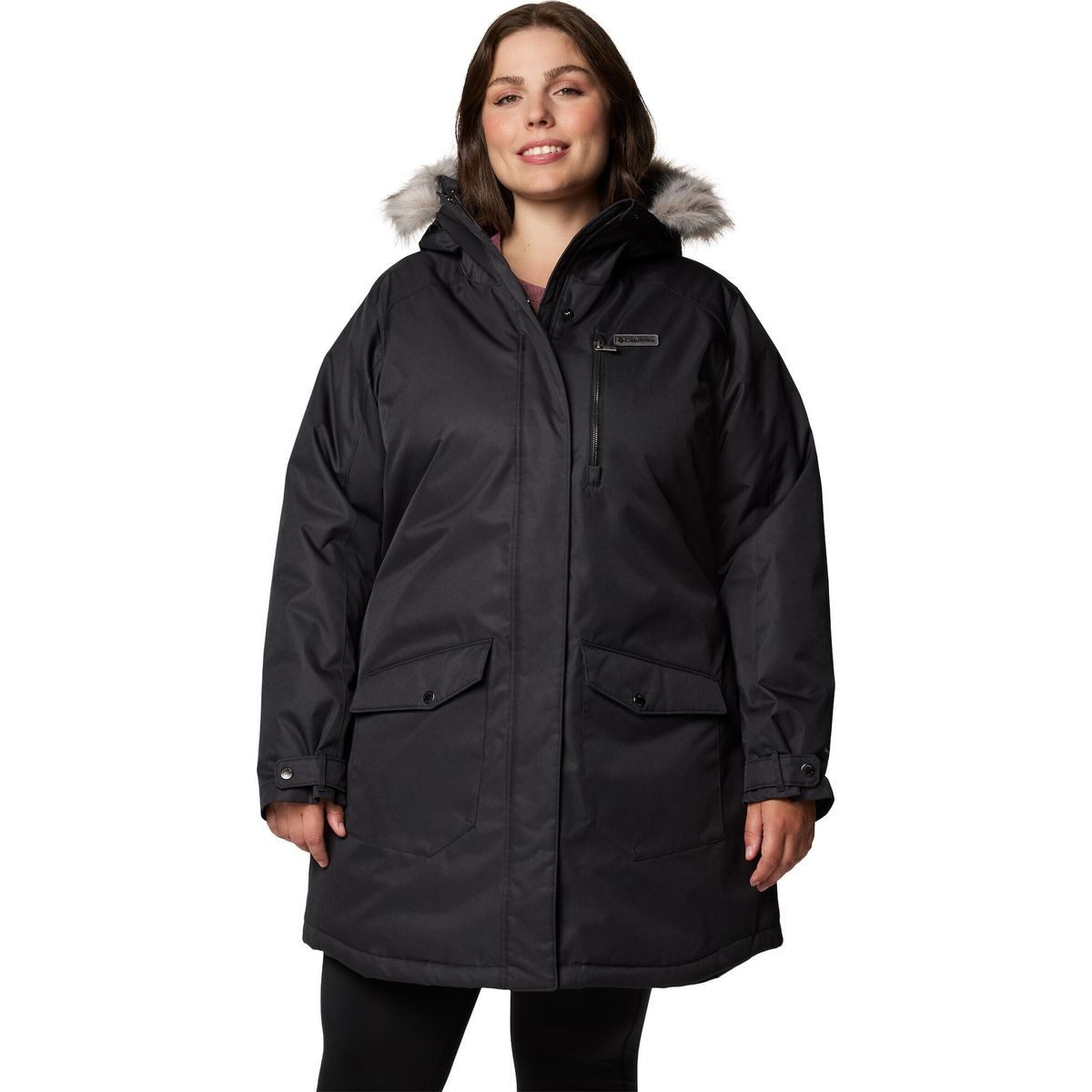 Columbia Outdoorjacke Women's Suttle Mountain Long Insulated Jacket Vielseitige, isolierte Jacke mit wasserabweisendem Material und