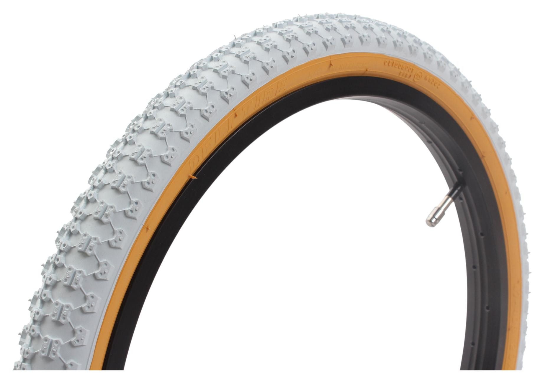 KHEbikes Fahrradreifen COMP III OldSchool BMX Reifen 20 Zoll 1,75 Zoll White Skinwall, (1-tlg), Gumwall-Skinwall-Seitenwand im Retro-Stil