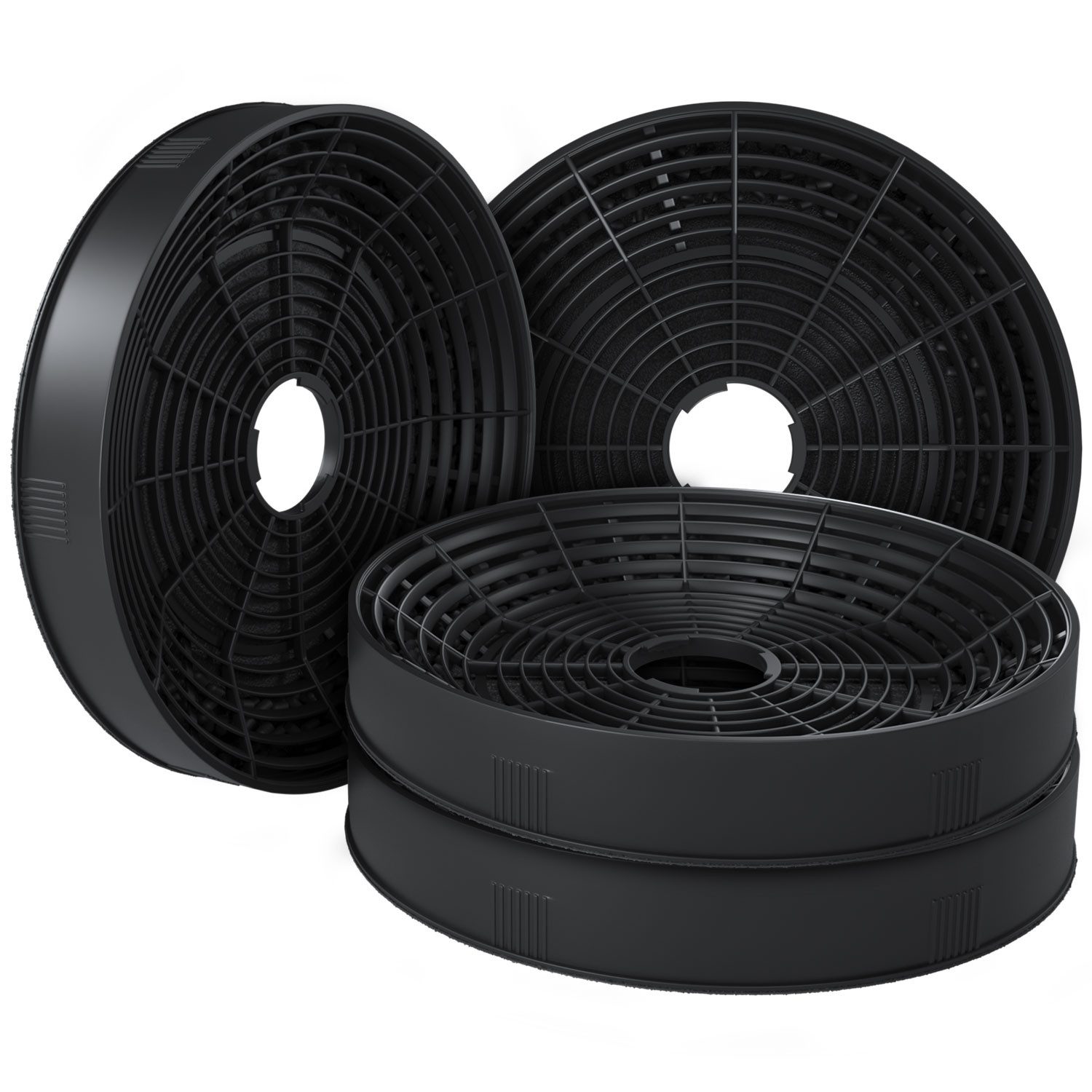 VIOKS Kohlefilter Aktivkohlefilter Ersatz für Amica 1160826, 160mmØ für Dunstabzugshaube