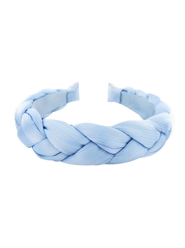 axy Haarreif Stoff Geflochtener Haarreif, Candy Colours wunderschön Vintage Damen Haareifen Haarband
